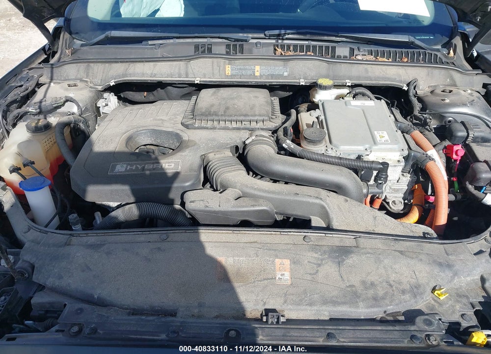 2019 FORD FUSION HYBRID SE VIN: 3FA6P0LU1KR104123