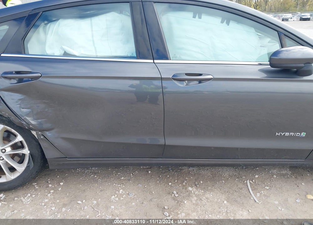 2019 FORD FUSION HYBRID SE VIN: 3FA6P0LU1KR104123