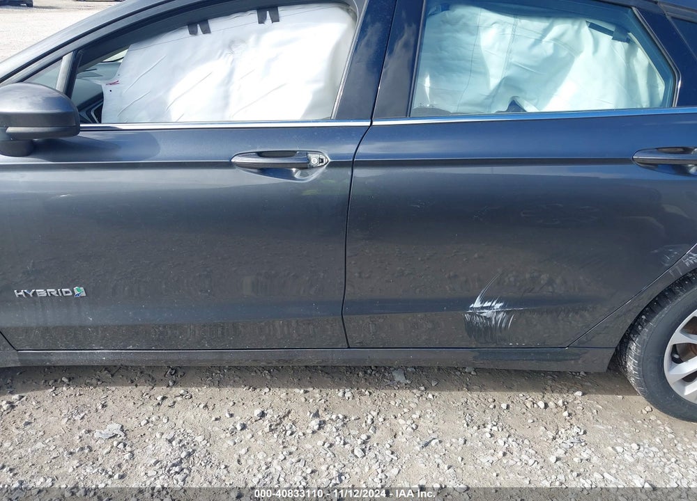 2019 FORD FUSION HYBRID SE VIN: 3FA6P0LU1KR104123