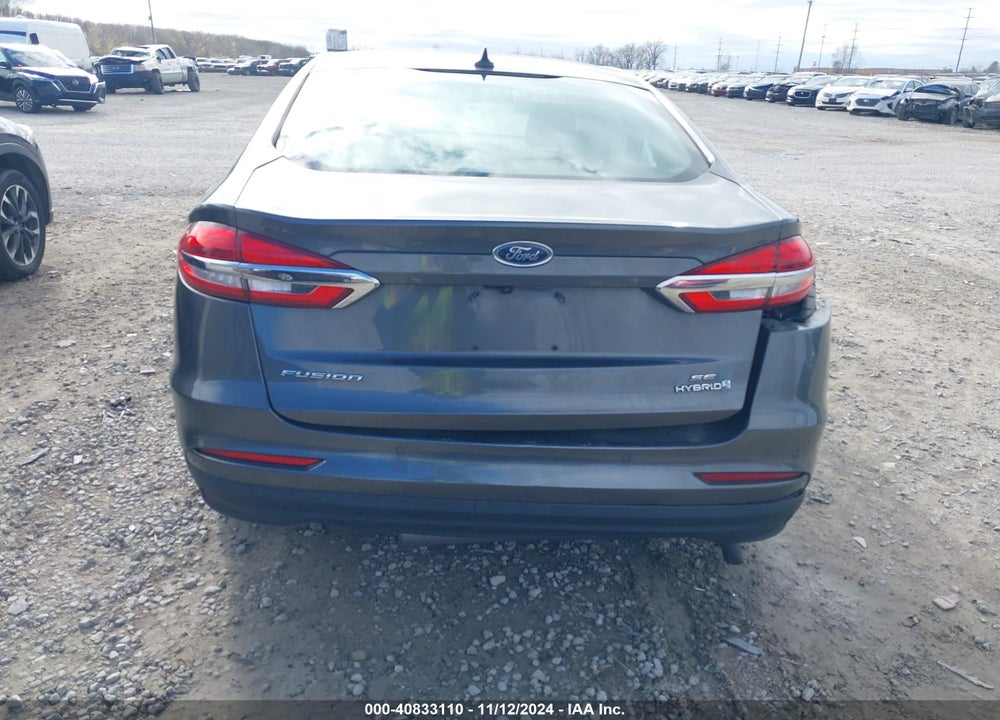 2019 FORD FUSION HYBRID SE VIN: 3FA6P0LU1KR104123