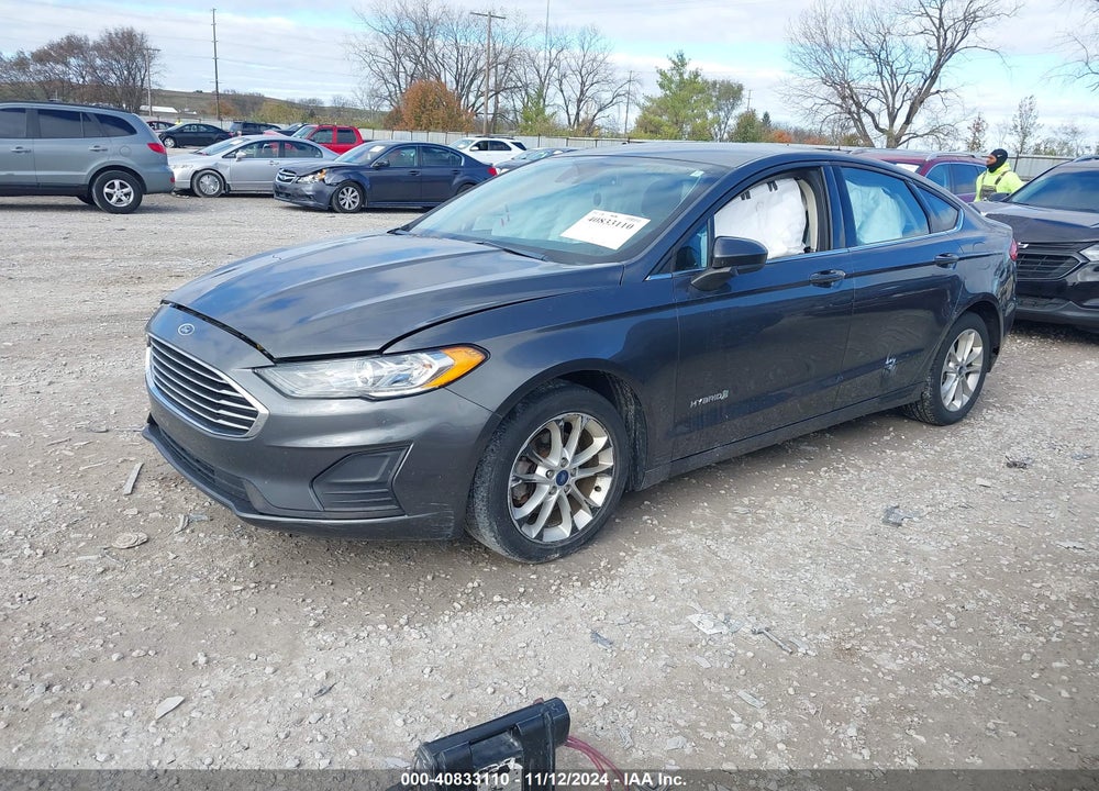 2019 FORD FUSION HYBRID SE VIN: 3FA6P0LU1KR104123