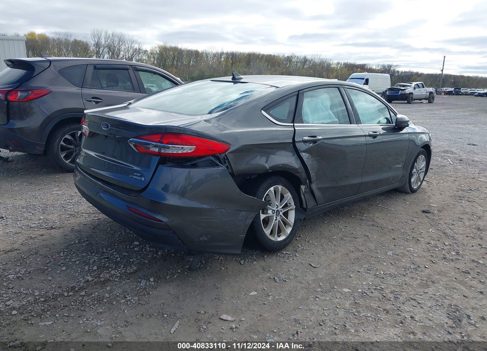 2019 FORD FUSION HYBRID SE VIN: 3FA6P0LU1KR104123