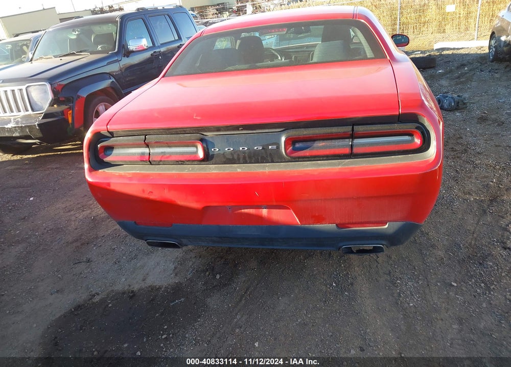 2016 DODGE CHALLENGER SXT VIN: 2C3CDZAG2GH289961