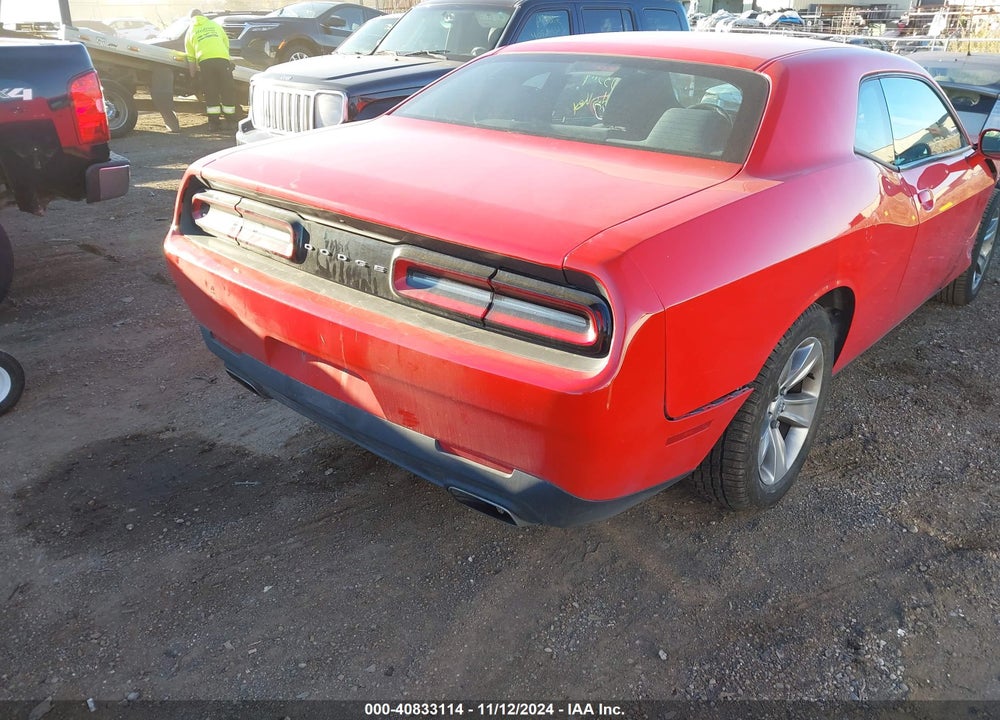2016 DODGE CHALLENGER SXT VIN: 2C3CDZAG2GH289961