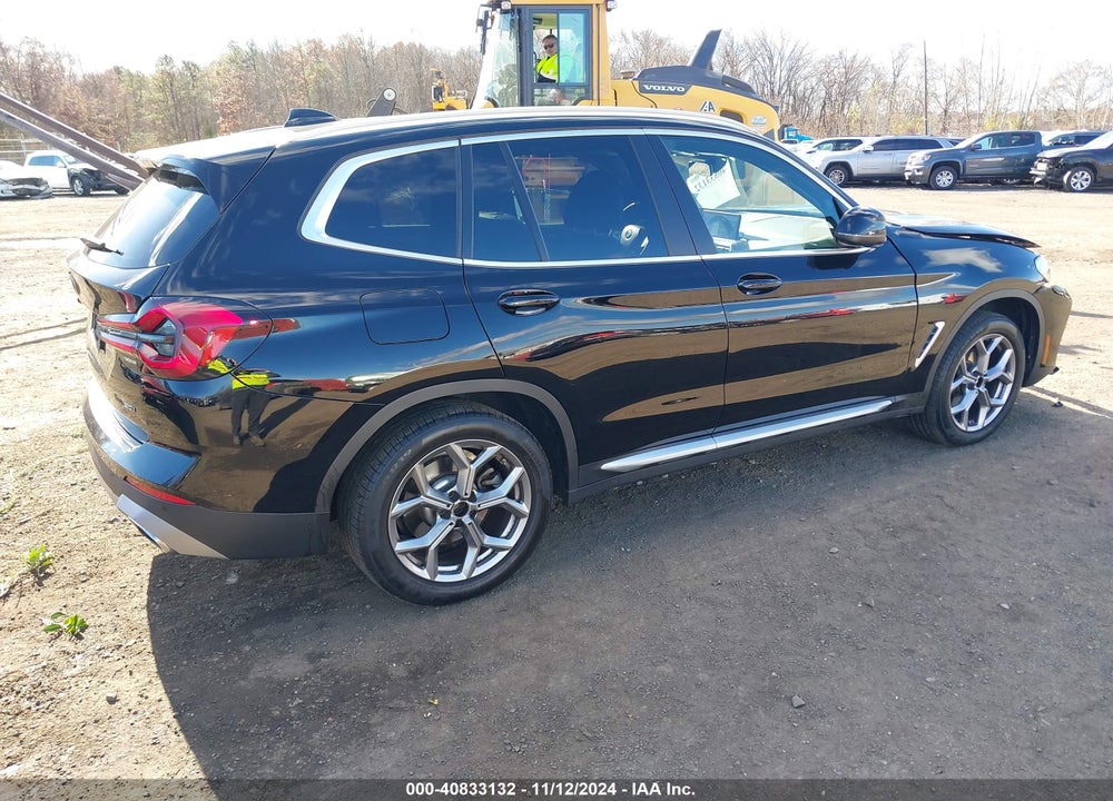 2022 BMW X3 XDRIVE30I VIN: 5UX53DP03N9N34346