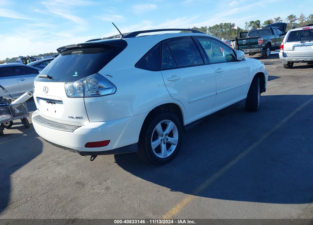 2007 LEXUS RX 350 VIN: 2T2GK31U87C026224