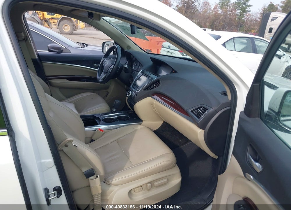 2015 ACURA MDX ADVANCE PKG W/ENTERTAINMENT PKG VIN: 5FRYD4H8XFB013114