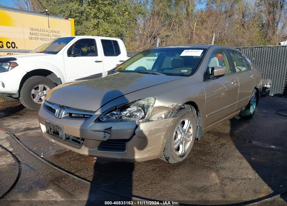 2007 HONDA ACCORD 2.4 EX VIN: 1HGCM56757A157130