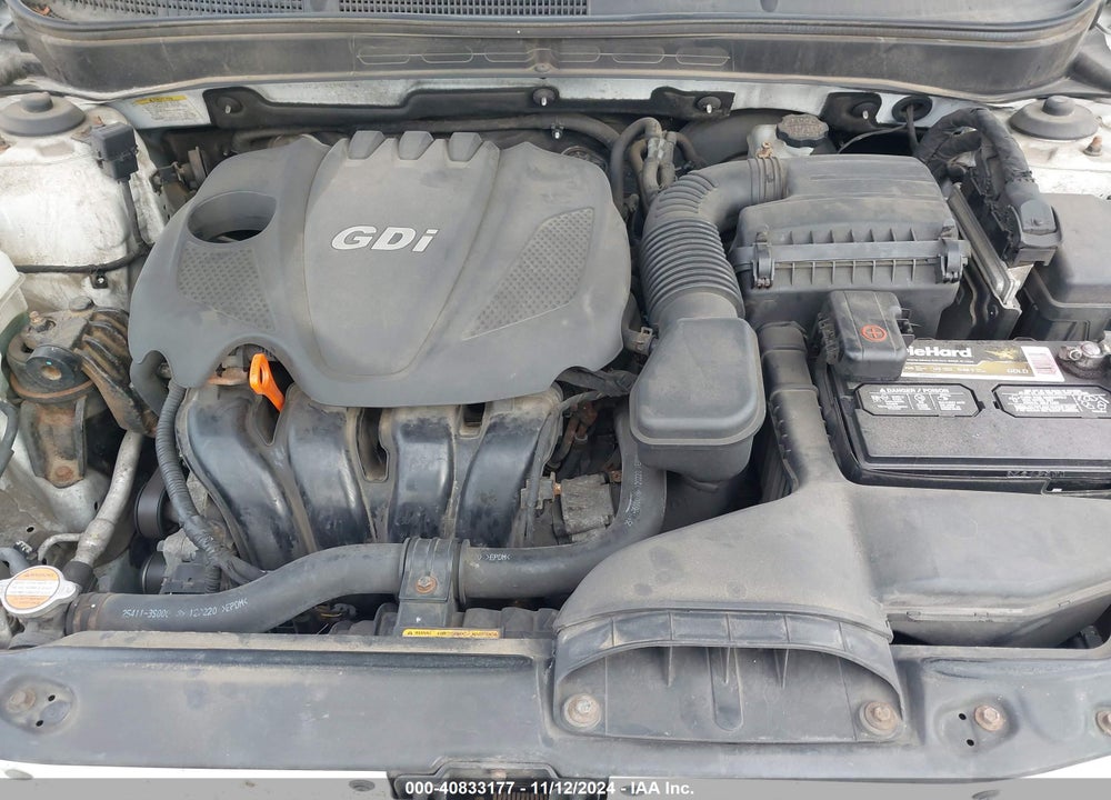 2013 HYUNDAI SONATA GLS VIN: 5NPEB4ACXDH509506