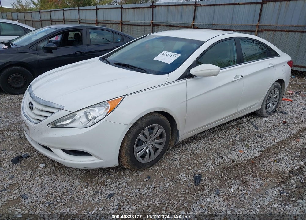 2013 HYUNDAI SONATA GLS VIN: 5NPEB4ACXDH509506