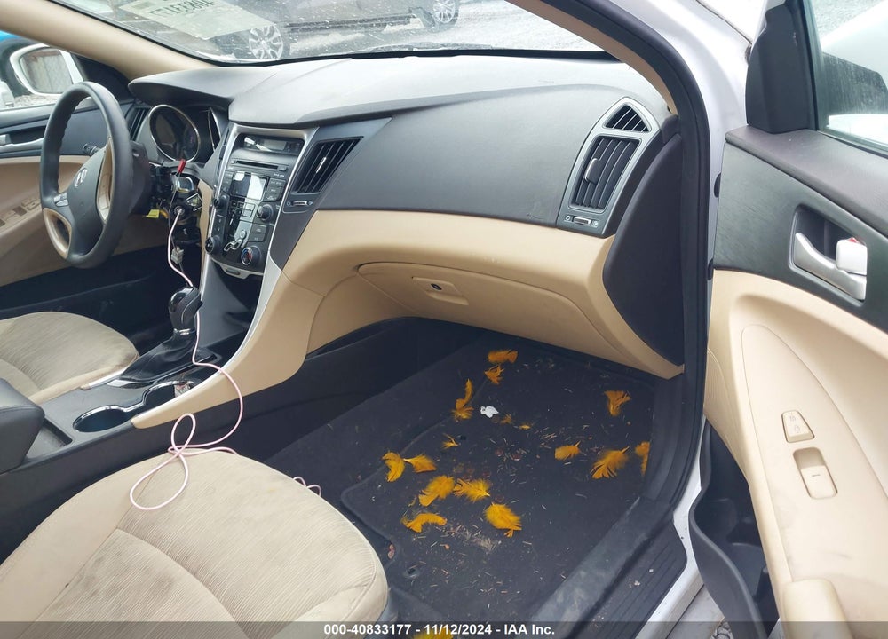 2013 HYUNDAI SONATA GLS VIN: 5NPEB4ACXDH509506