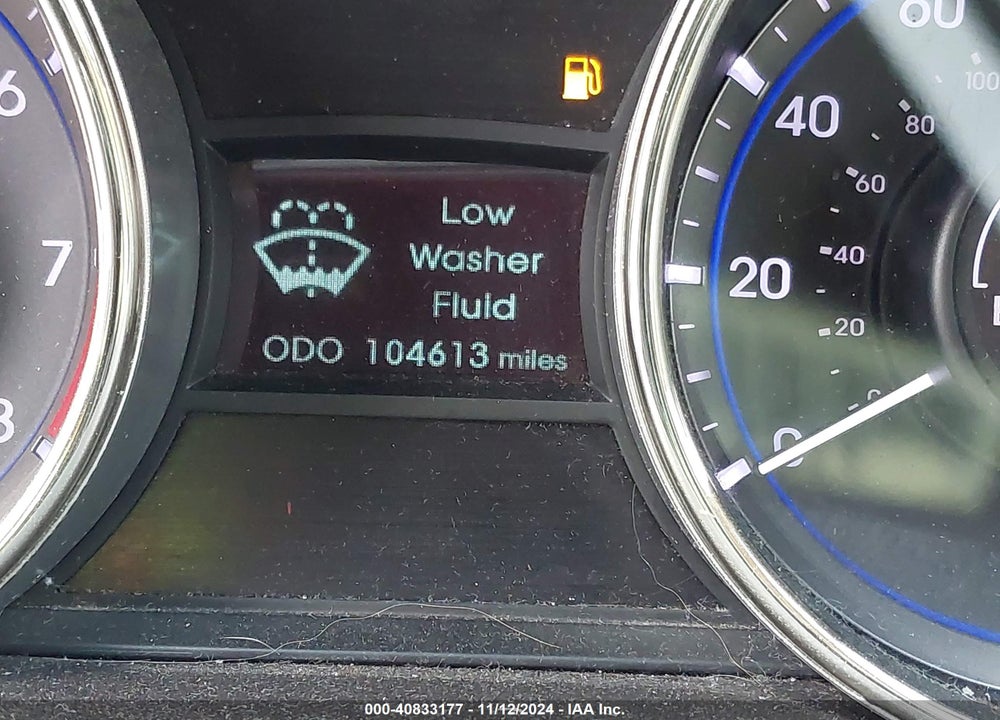 2013 HYUNDAI SONATA GLS VIN: 5NPEB4ACXDH509506