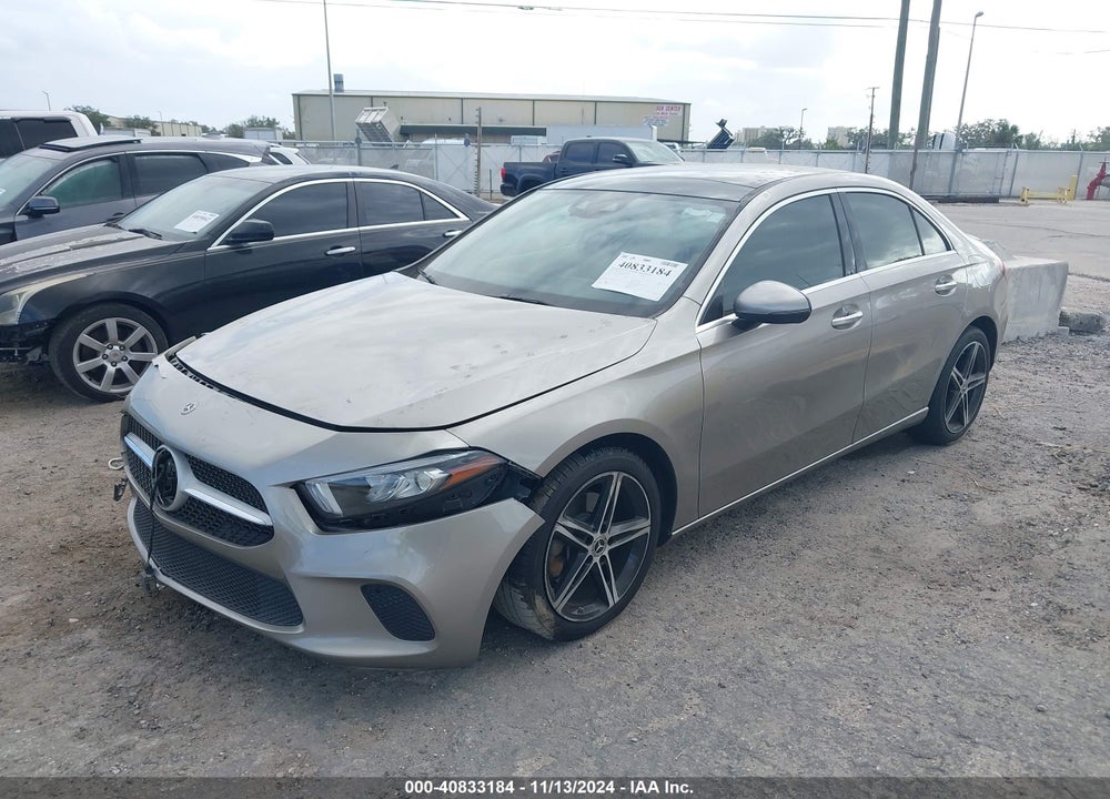 2019 MERCEDES-BENZ A 220 VIN: WDD3G4EB2KW001635