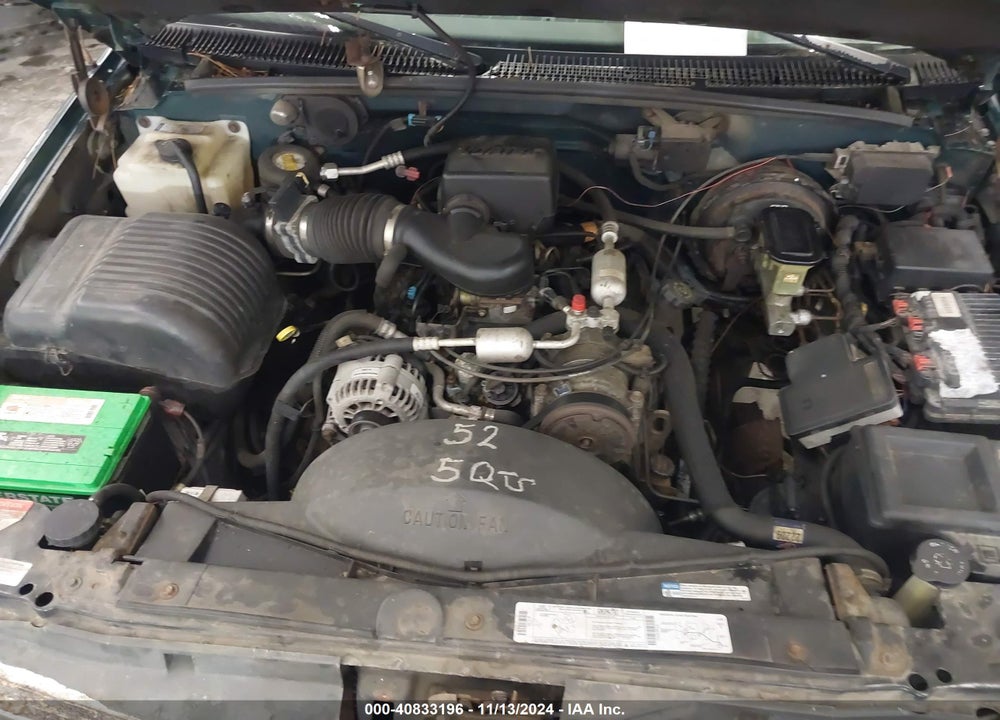 1996 CHEVROLET TAHOE K1500 VIN: 1GNEK13R8TJ301444