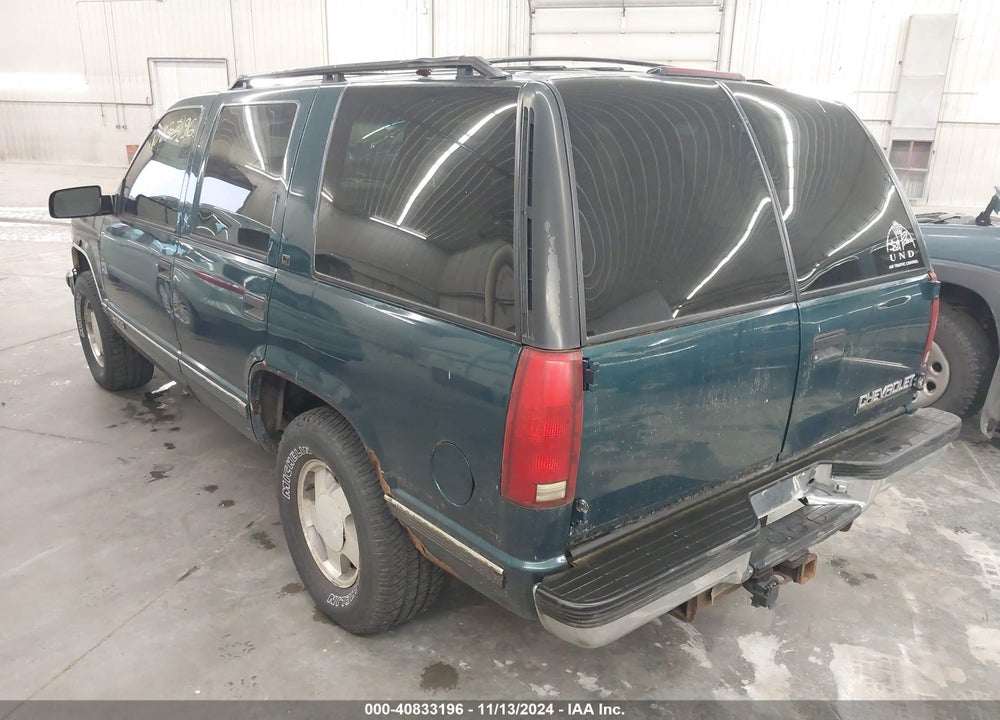 1996 CHEVROLET TAHOE K1500 VIN: 1GNEK13R8TJ301444