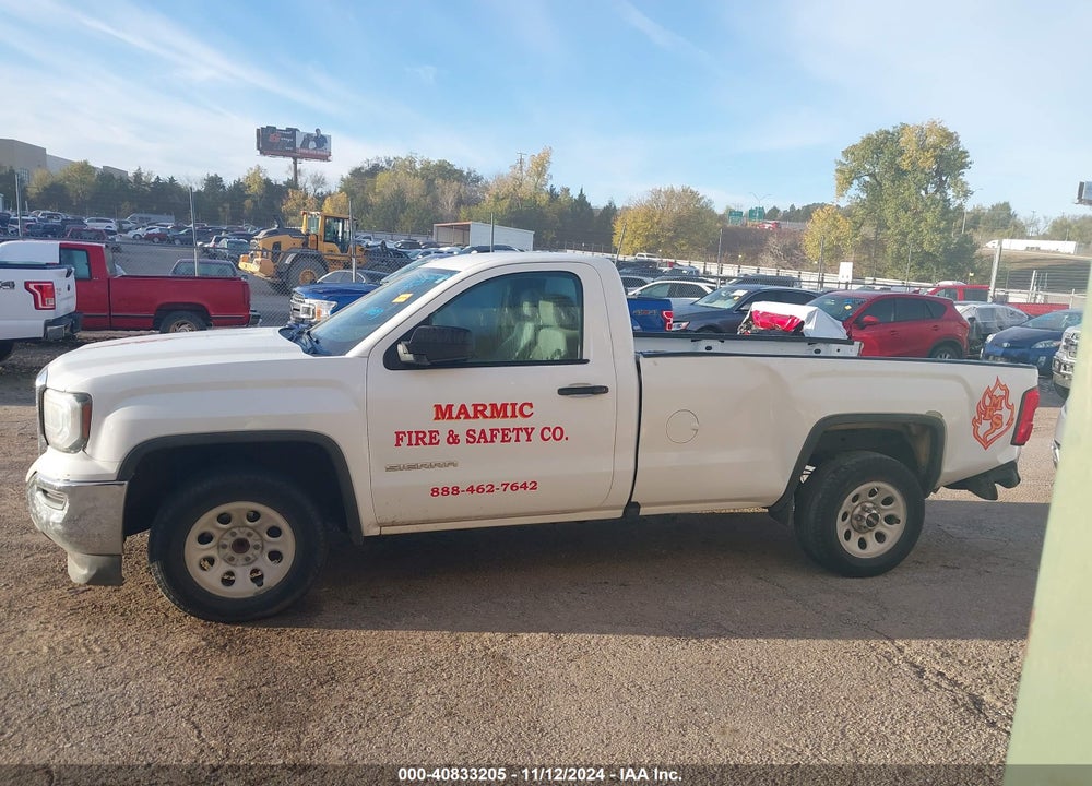 2016 GMC SIERRA 1500 VIN: 1GTN1LEC1GZ901875