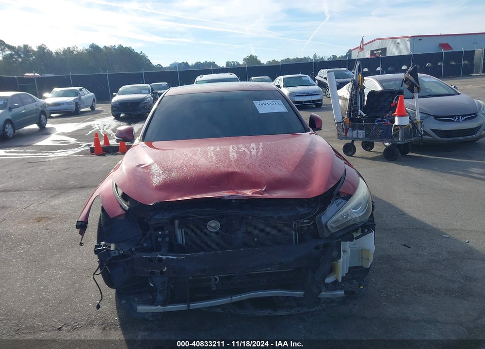 2014 INFINITI Q50 PREMIUM VIN: JN1BV7AP2EM672448