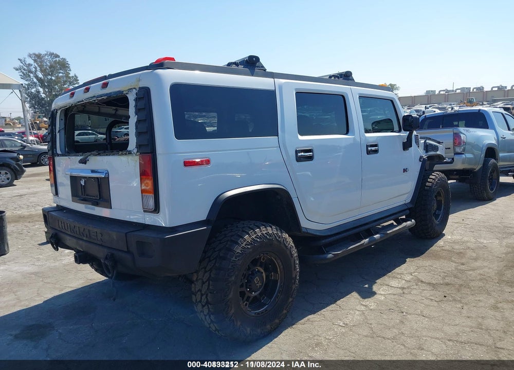 2003 HUMMER H2 VIN: 5GRGN23U93H133192