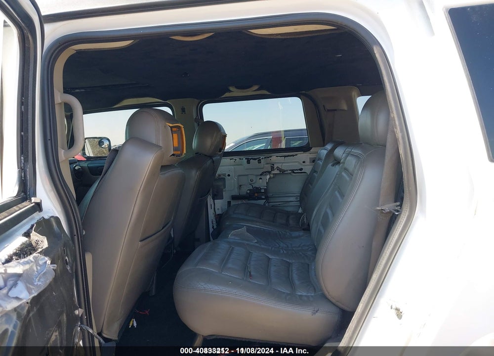 2003 HUMMER H2 VIN: 5GRGN23U93H133192
