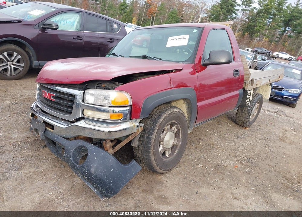 2006 GMC SIERRA 1500 SLE1 VIN: 3GTEK14Z56G168591