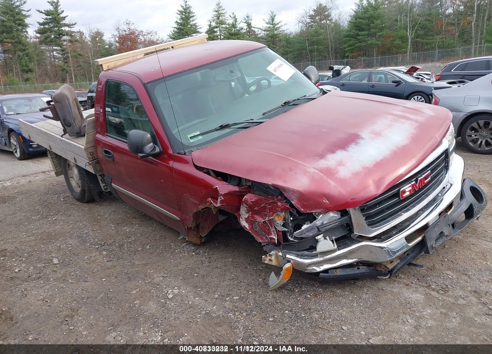 2006 GMC SIERRA 1500 SLE1 VIN: 3GTEK14Z56G168591