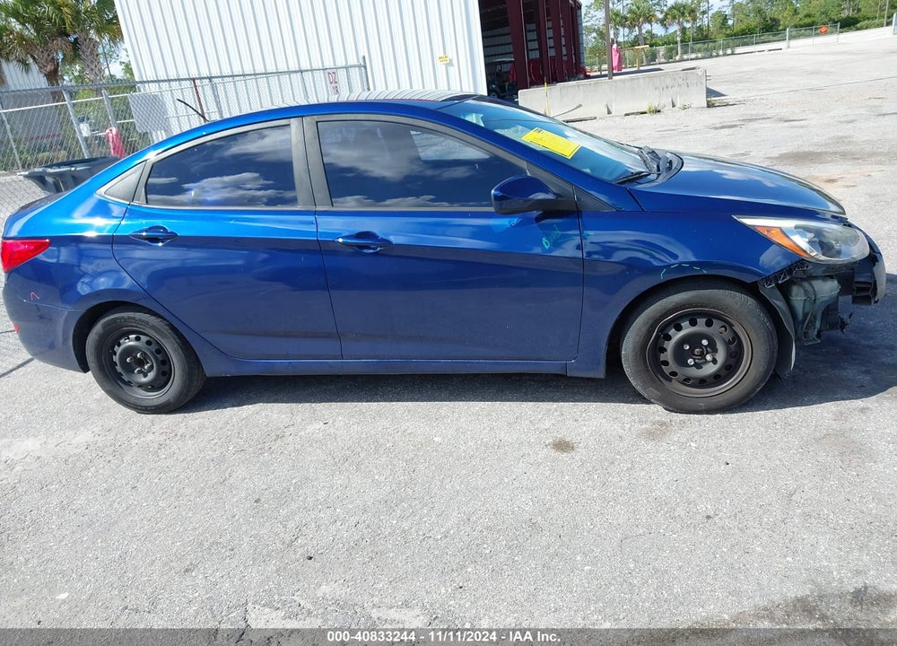 2017 HYUNDAI ACCENT SE VIN: KMHCT4AE4HU249908