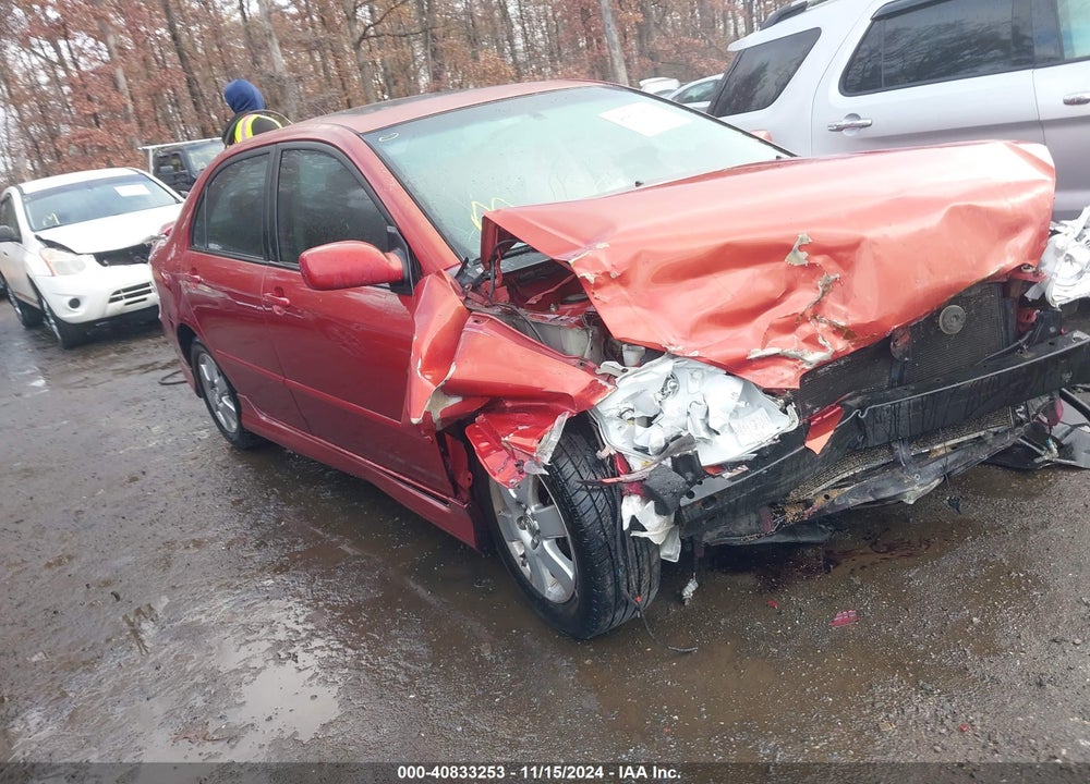 2008 TOYOTA COROLLA S VIN: 2T1BR30E58C887186