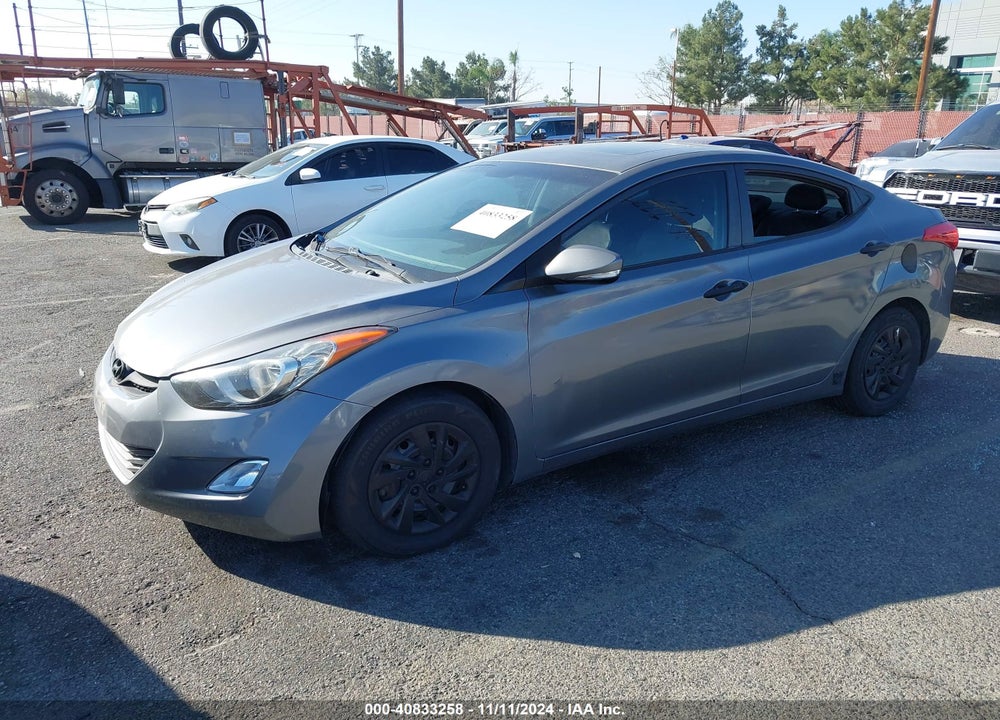 2013 HYUNDAI ELANTRA LIMITED VIN: 5NPDH4AE3DH273258