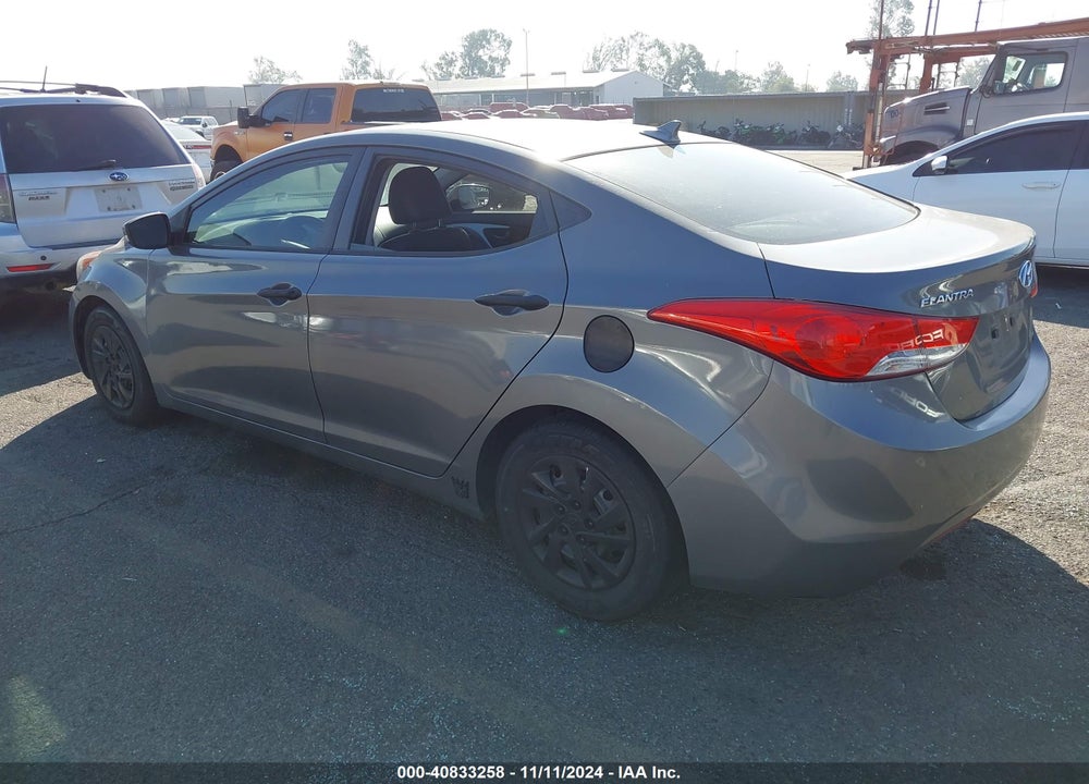 2013 HYUNDAI ELANTRA LIMITED VIN: 5NPDH4AE3DH273258