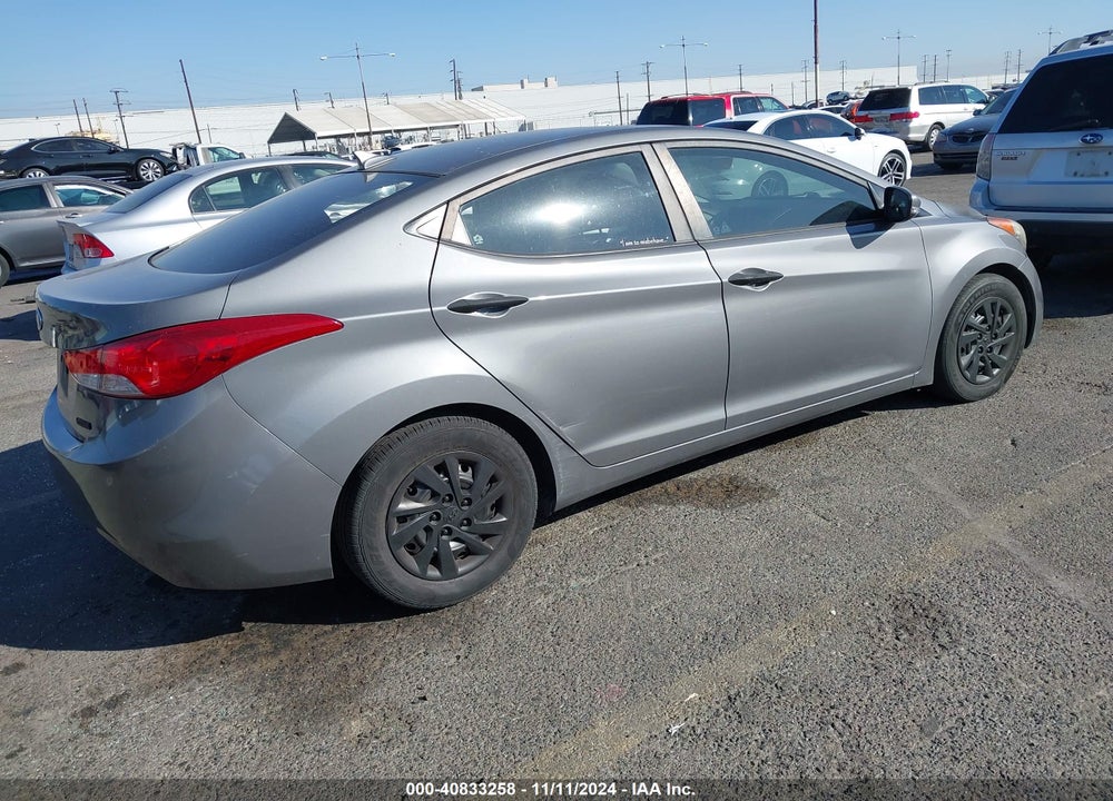 2013 HYUNDAI ELANTRA LIMITED VIN: 5NPDH4AE3DH273258