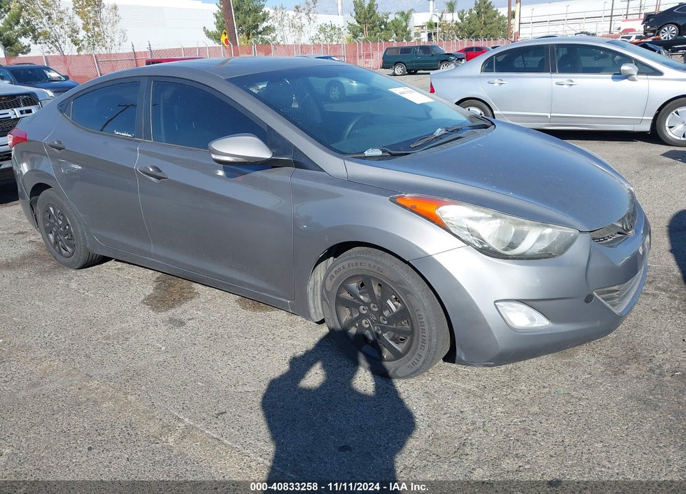 2013 HYUNDAI ELANTRA LIMITED VIN: 5NPDH4AE3DH273258