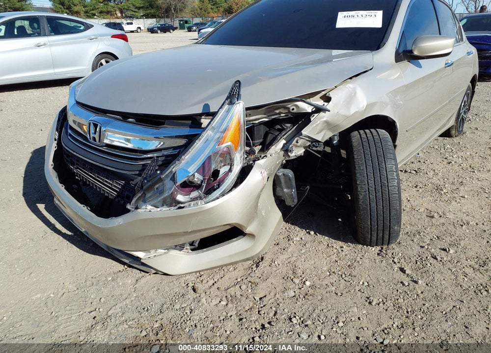 2016 HONDA ACCORD VIN: 1HGCR2F38GA194010