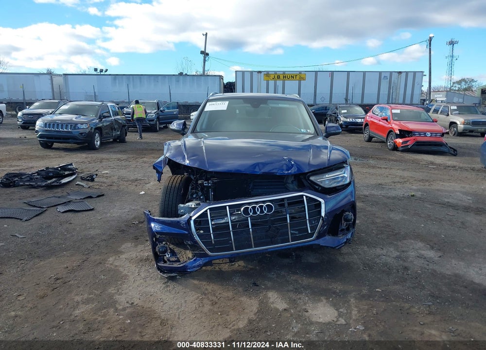 2023 AUDI Q5 PREMIUM 40 TFSI QUATTRO S TRONIC VIN: WA1ABAFY9P2141126