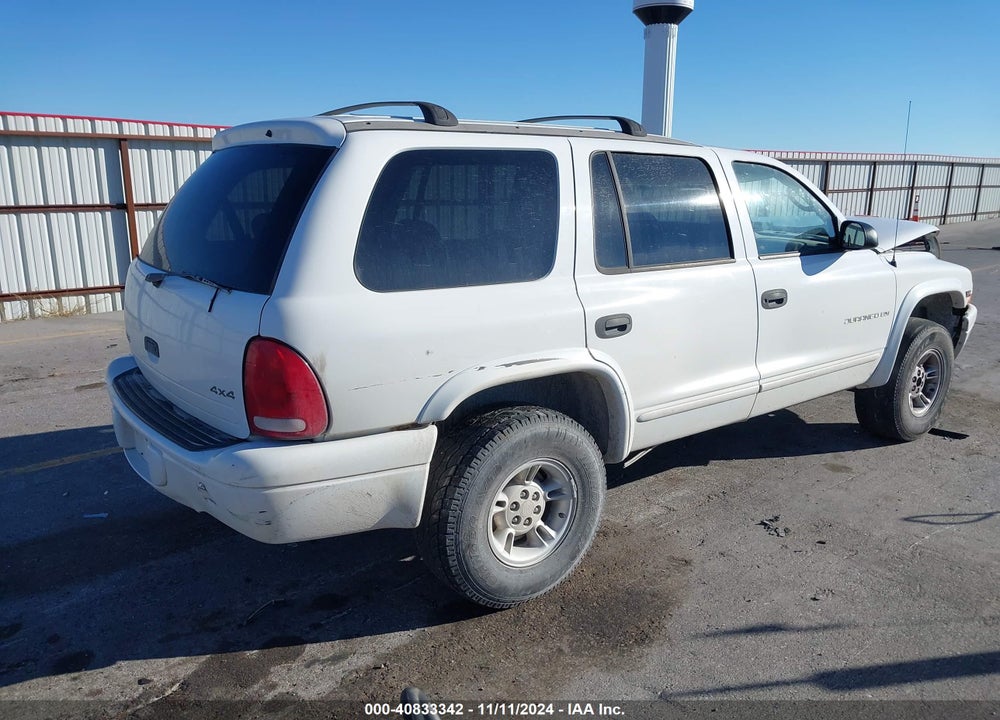 2000 DODGE DURANGO VIN: 1B4HS28N6YF105737