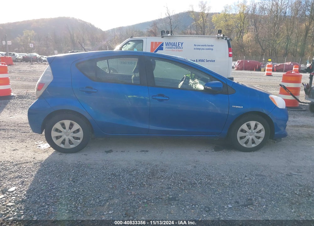 2012 TOYOTA PRIUS C TWO VIN: JTDKDTB30C1015442