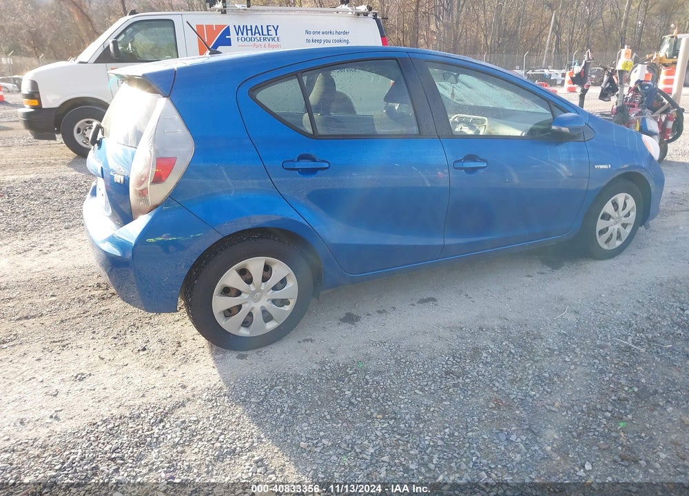 2012 TOYOTA PRIUS C TWO VIN: JTDKDTB30C1015442