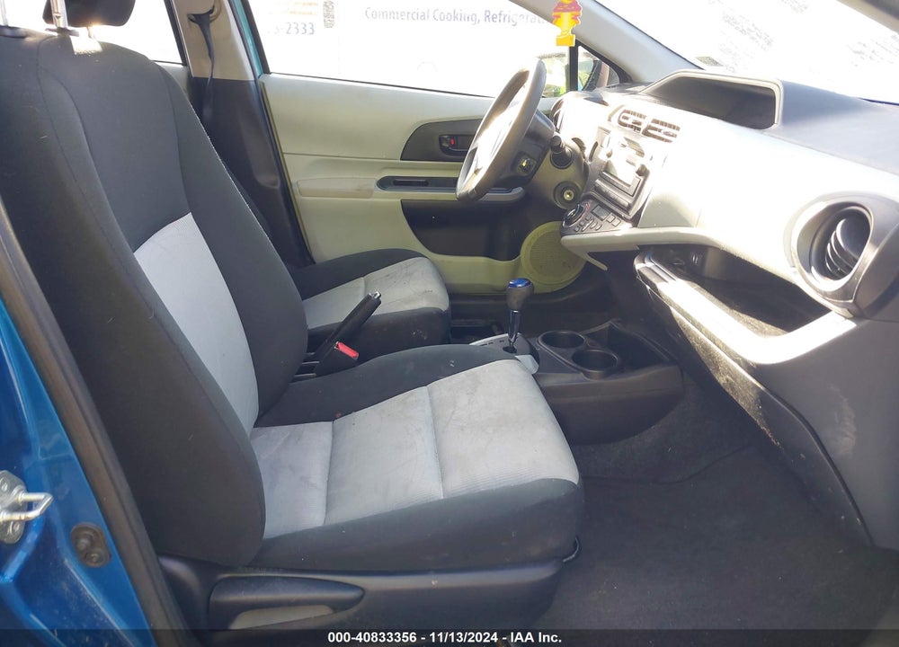 2012 TOYOTA PRIUS C TWO VIN: JTDKDTB30C1015442