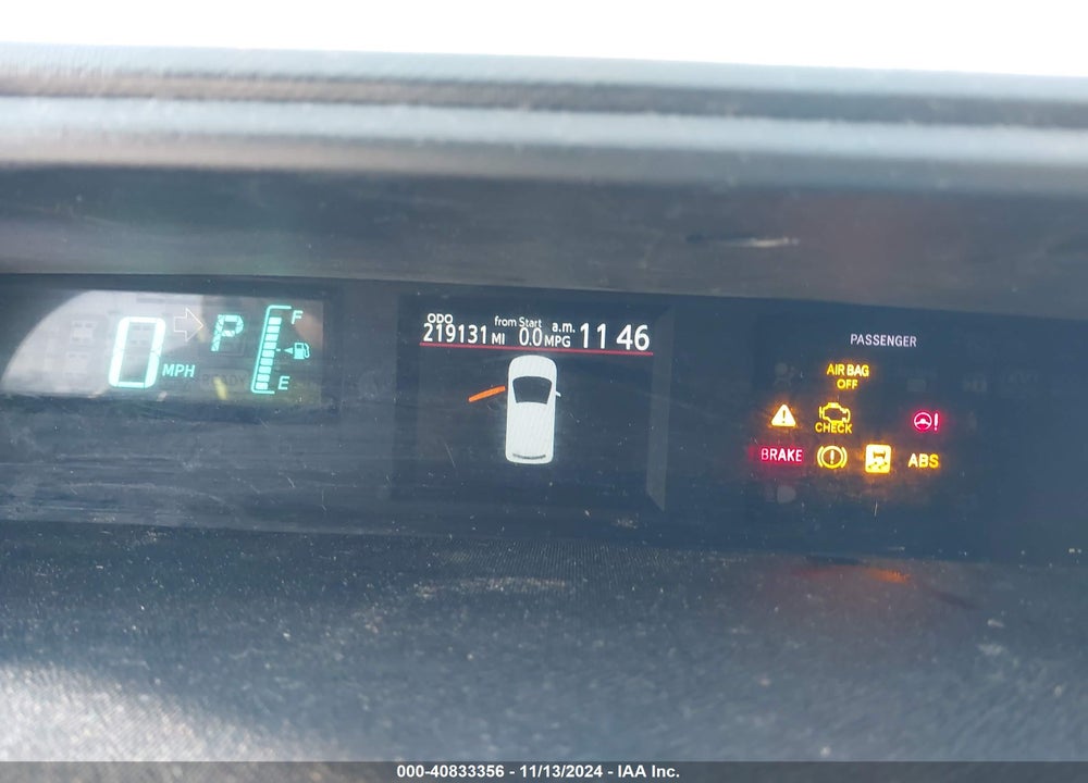 2012 TOYOTA PRIUS C TWO VIN: JTDKDTB30C1015442