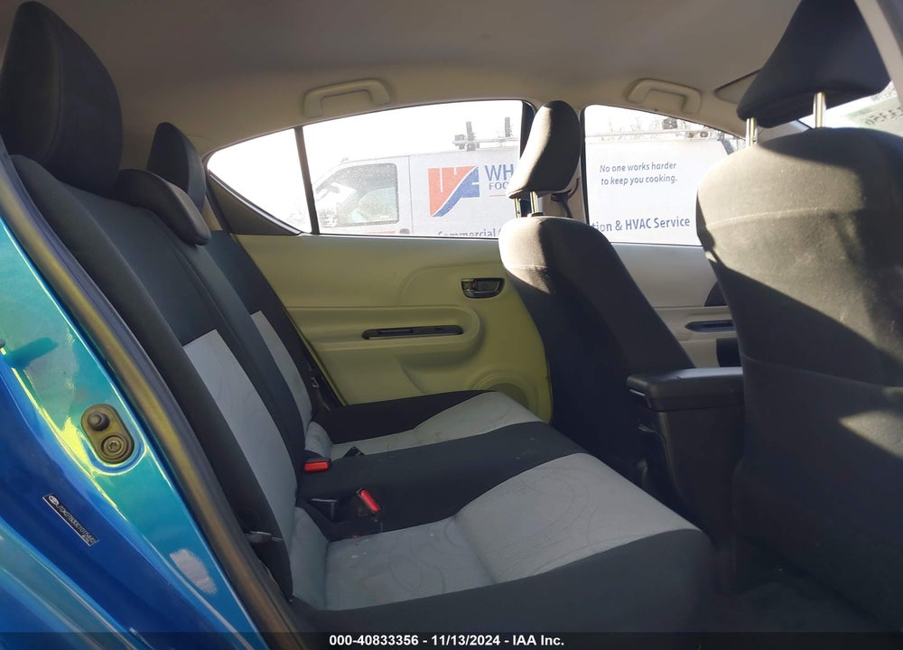 2012 TOYOTA PRIUS C TWO VIN: JTDKDTB30C1015442