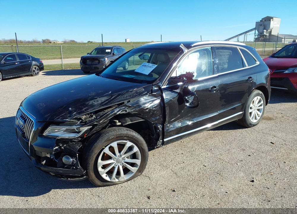2014 AUDI Q5 2.0T PREMIUM VIN: WA1LFAFP8EA124664
