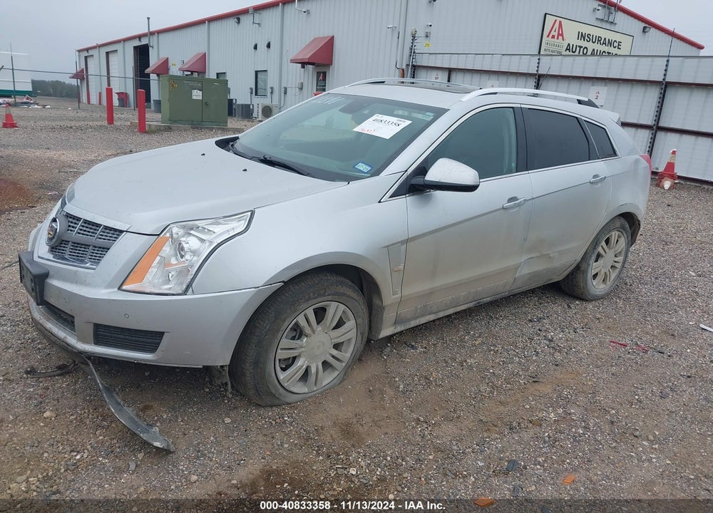 2012 CADILLAC SRX VIN: 3GYFNDE38CS502428