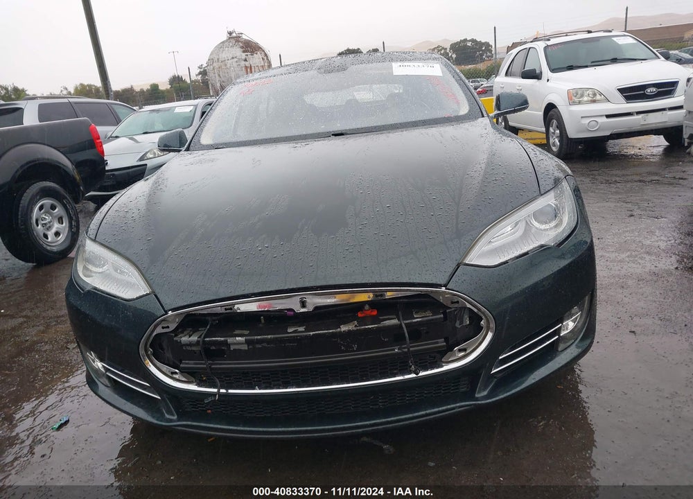 2014 TESLA MODEL S P85 VIN: 5YJSA1H14EFP36019