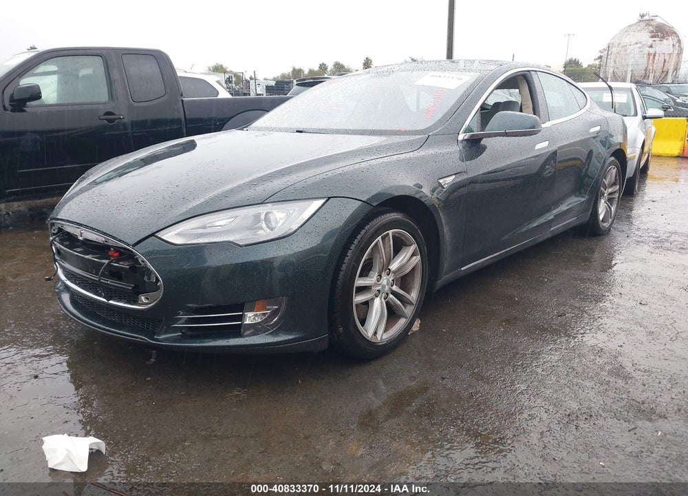 2014 TESLA MODEL S P85 VIN: 5YJSA1H14EFP36019