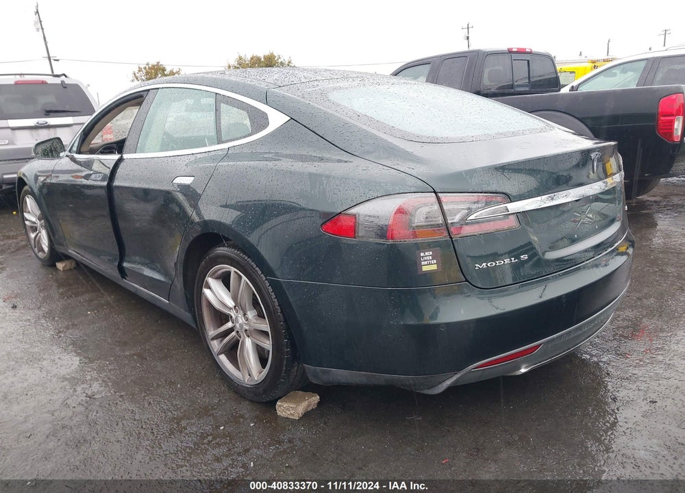 2014 TESLA MODEL S P85 VIN: 5YJSA1H14EFP36019