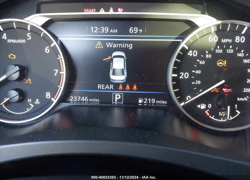 2023 NISSAN ALTIMA SR FWD VIN: 1N4BL4CV8PN372770