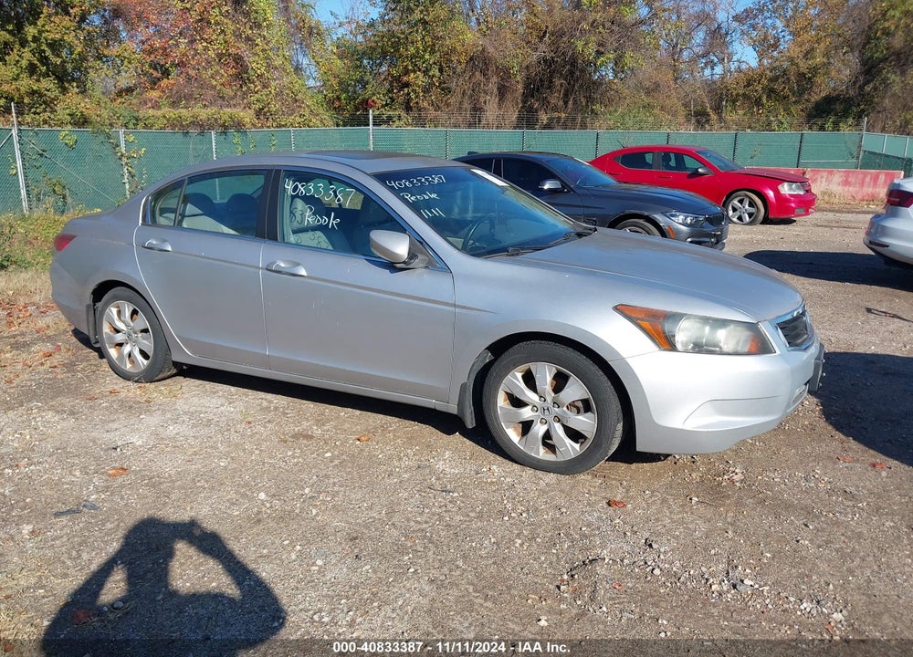 2009 HONDA ACCORD 2.4 EX-L VIN: 1HGCP26899A017275