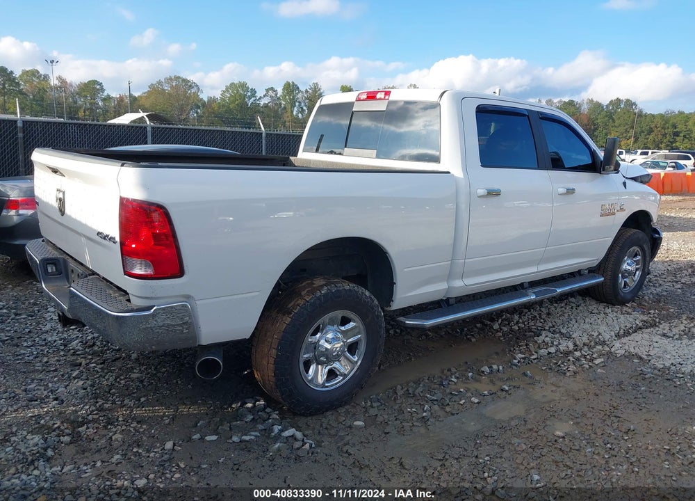 2018 RAM 2500 SLT 4X4 6'4 BOX VIN: 3C6UR5DL1JG426535
