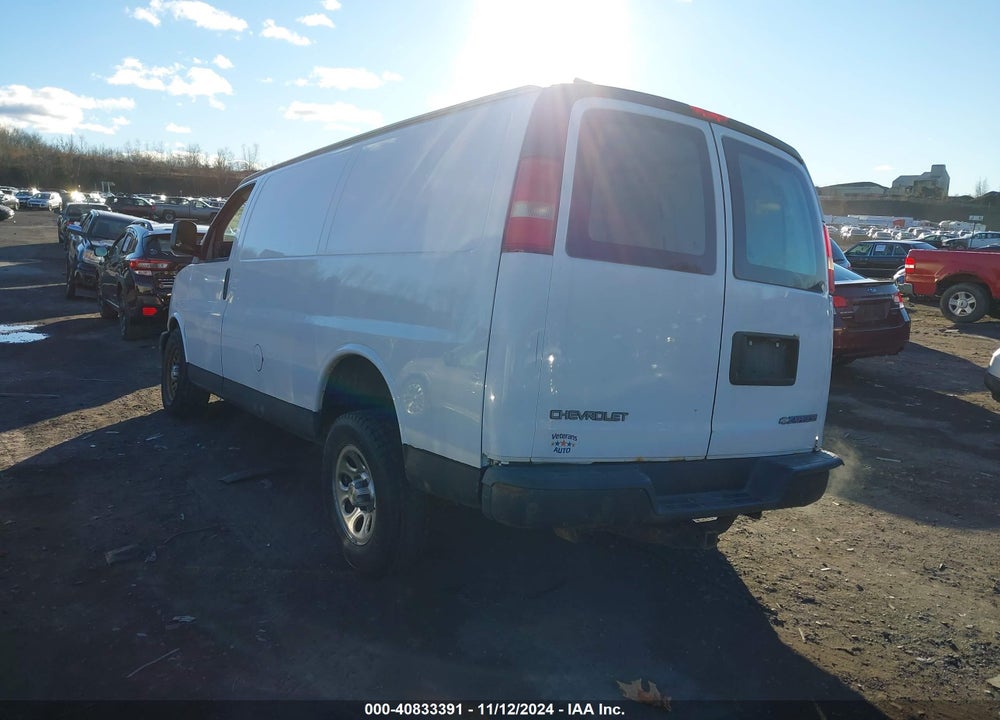 2010 CHEVROLET EXPRESS WORK VAN VIN: 1GCUGADX8A1115189