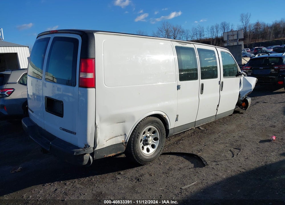 2010 CHEVROLET EXPRESS WORK VAN VIN: 1GCUGADX8A1115189