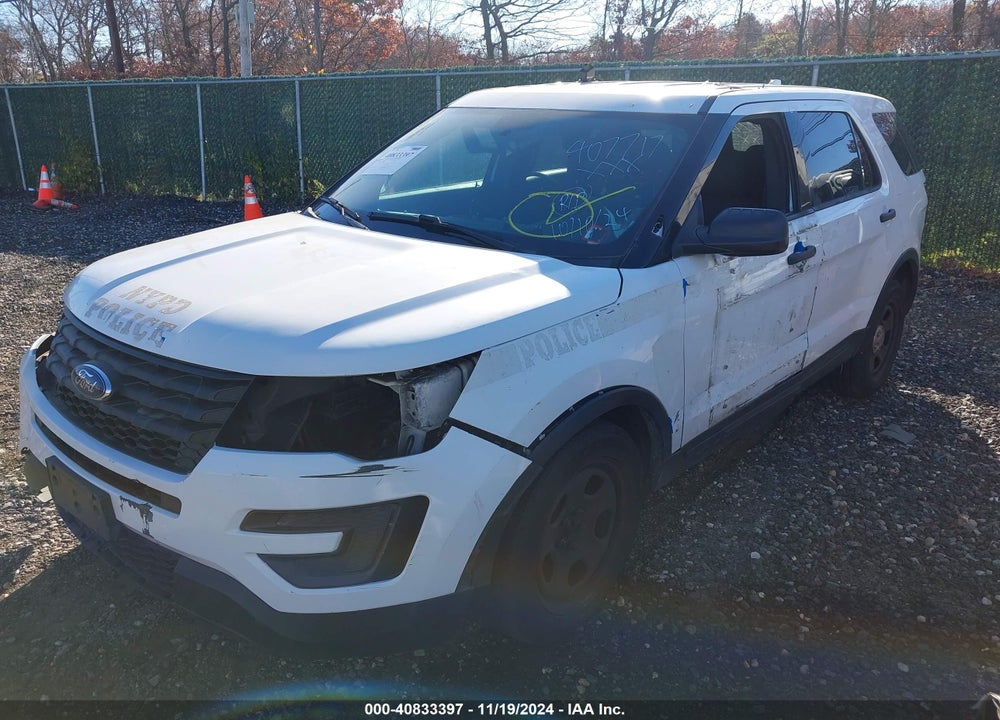 2017 FORD UTILITY POLICE INTERCEPTOR VIN: 1FM5K8AR7HGD66659